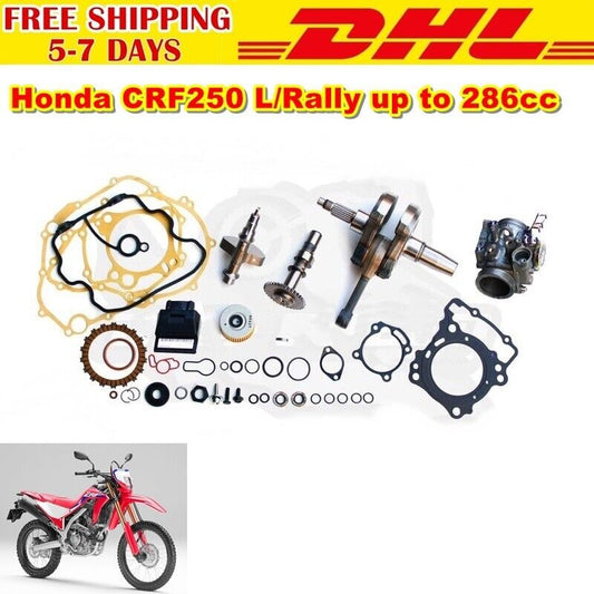 Upgrade kit 286cc CRF250 L / M / Rally Crf 250 2012 - 2020 ( Equivalent CRF300 )