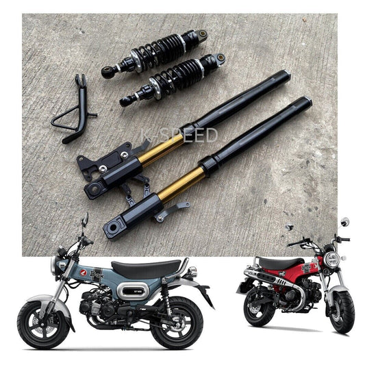 Super low set Fork+Rear Shock+Stand Diablo Fits Honda DAX125 ST125 2022 - 2023