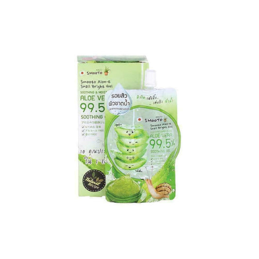 Smooto Aloe-E Snail Bright Soothing Gel 50 ml x 6