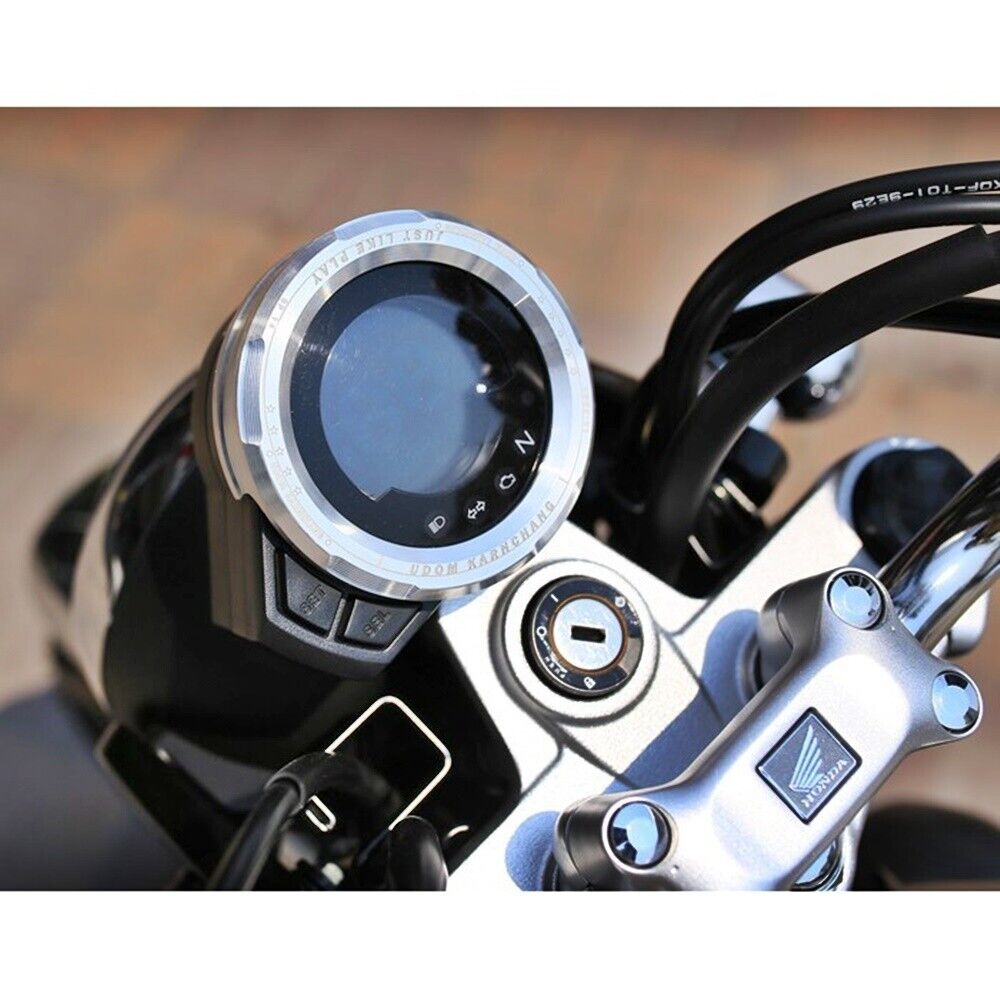 C16 Black Motorcycle Speedometer Cover For Honda Monkey125 Meter U DOM KARNCHANG