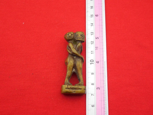 Rare Power Statue Holy Thai INN Man & Woman Love Erotic Attraction Charms Amulet