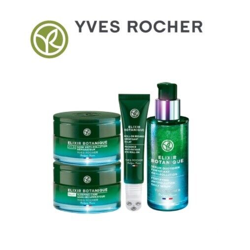 Yves Rocher Elixir Botanique 4 pcs add moisture skin rejuvenation reduce wrinkle