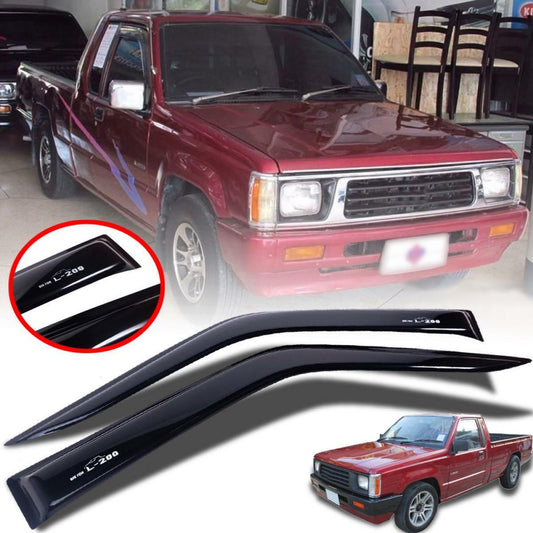 Rain Sun Visor Windshield Guard For Mitsubishi Mighty Max L200 Cab 1987-1996