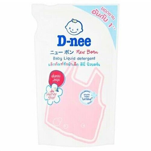 D-nee New Born Honey Star Scent Refill Baby Liquid Detergent 600ml