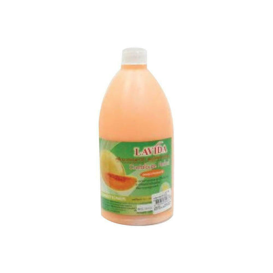 Lavida Cantaloupe Herbal Conditioner 1000 ml vitamin A helps hair gain weight