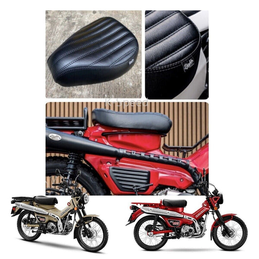 Black Front Seat Driver For Honda CT125 125cc CT 125 Hunter Cub 2020 - 23