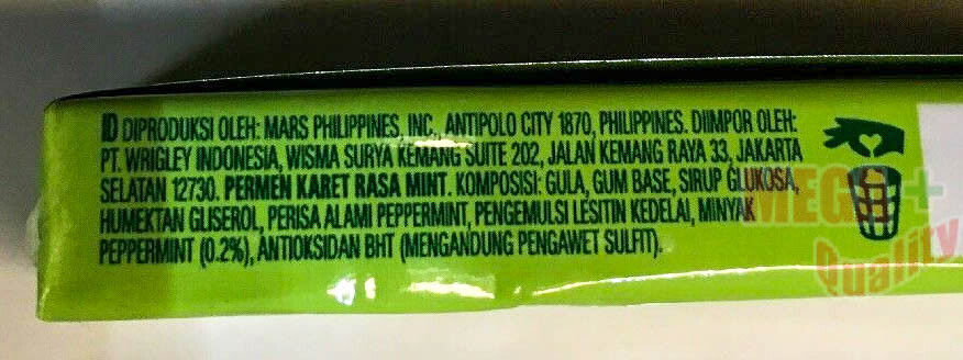 12 x 13.5g New Wrigley s Doublemint Chewing MINT Bubble Gum Sticks Tabs