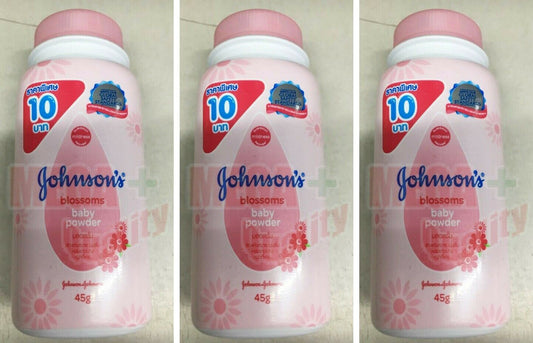 3 x Johnson s Baby Kid Powder Blossom Soft Fresh Nice Smelling 45 Grams.