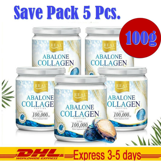 5x Abalone Collagen Peptide Dietary Supplement Take Care Knee Healthy Skin 100g