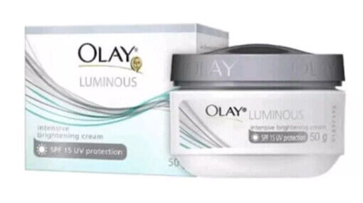 OLAY LUMINOUS Intensive Bright Cream SPF15 UV Protection 50 g.