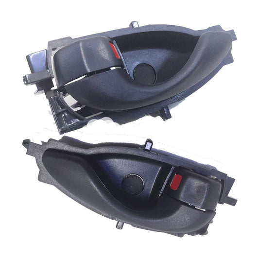 Black Pair LR Inner Door Handle FIT Toyota Yaris Sedan Vios 2013-2022 NSP150