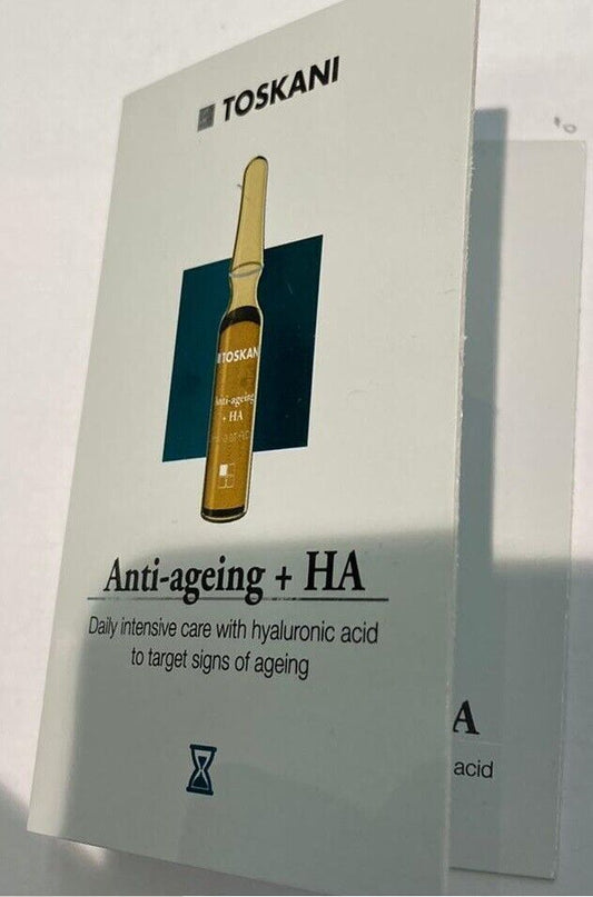 8pcs x Toskani Anti-ageing + HA Ampoule 2ml Sample #ibea