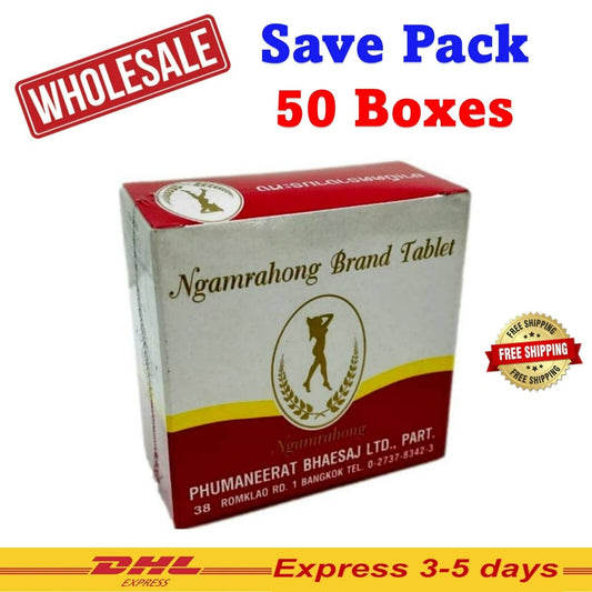 50x Ngam Rahong Thai Herbal Senna Laxative Weight Loss Slimming Wholesale DHL