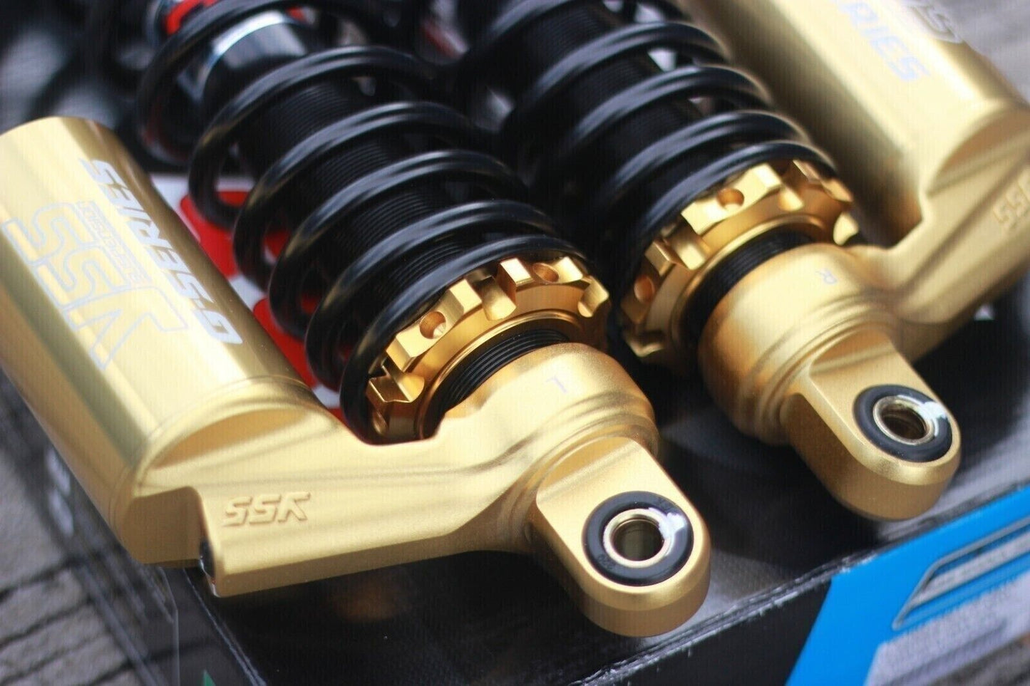 YSS Shock Absorber Adjustable G-Series Gold Edition Black YAMAHA X-MAX 300