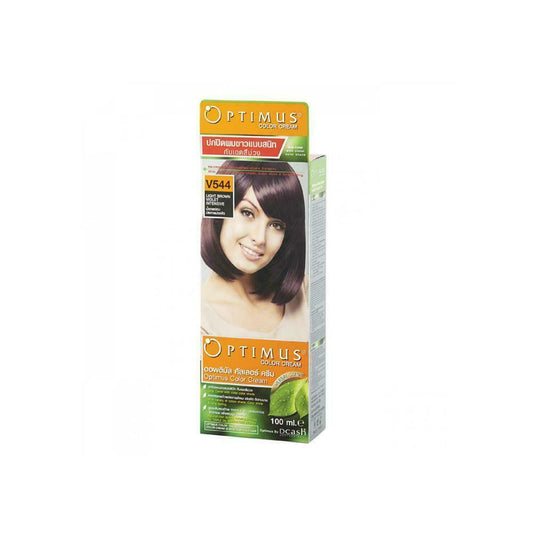 OPTIMUS Color Cream Gray Cover V544 Light Brown Violet Intensive 100 ml