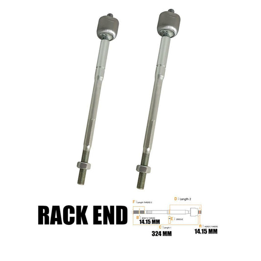 2x Steering Rack End For Chevrolet Holden Colorado 4WD 2012-2016 Pickup Ute