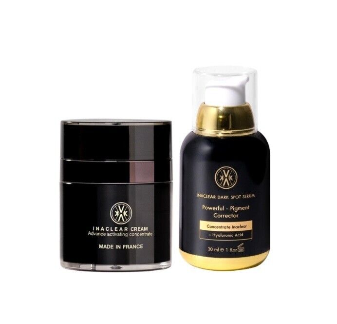 Inclear Cream & Serum Skin radiance wrinkles dark spots fade smooth pores