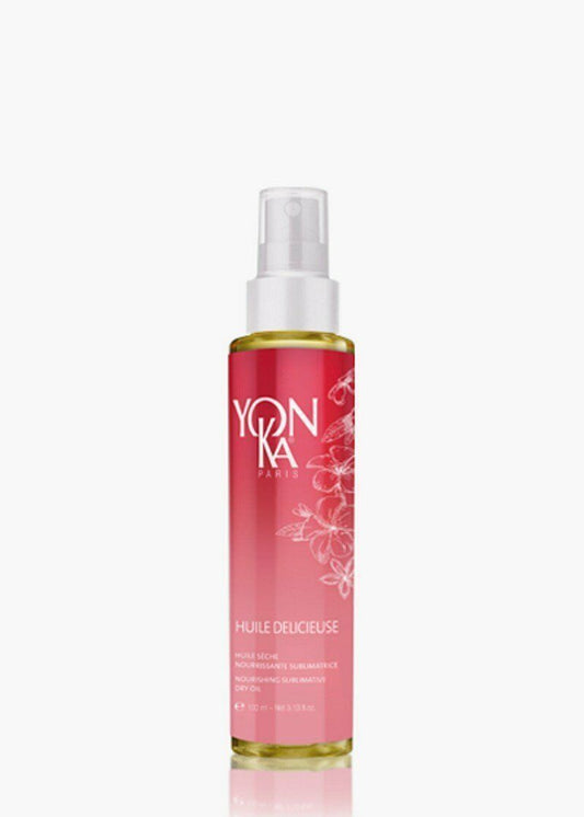 YONKA Huile Delicieuse Relax Tiare/Jasmine Enhancer Norishing Dry Oil 100ml#ibea