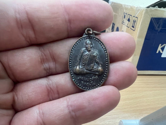 Wat Sai Amulet Samut Songkhram LP Sak Monk Buddha Treasure Ornament Religion