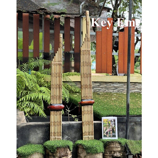 Musical Folk Khaen Bamboo Thai Tradition Isan Good Sound Mouth Organ 8 Pairs Em