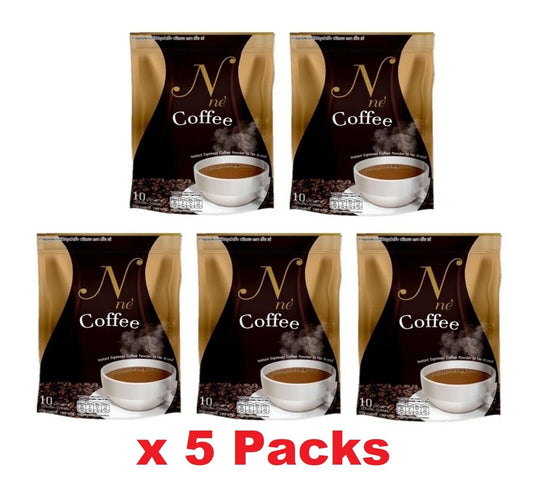 5x N Ne Coffee Espresso Instant Coffee Drink Weight Control No Sugar Fat Slim #1