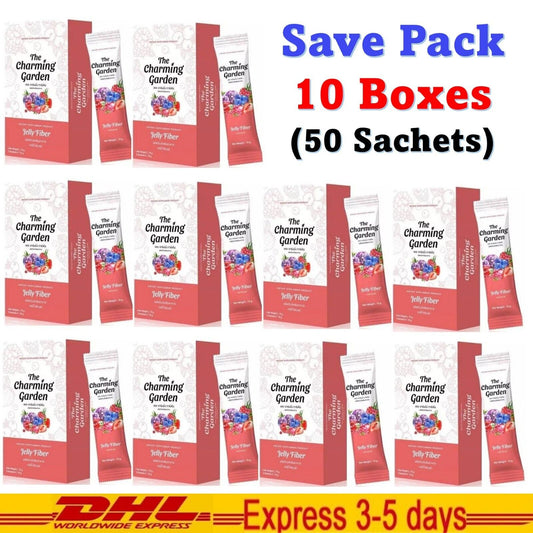 10x Charming Garden Jelly Fiber Weight Loss Slimming Shape Reduce Belly Diet