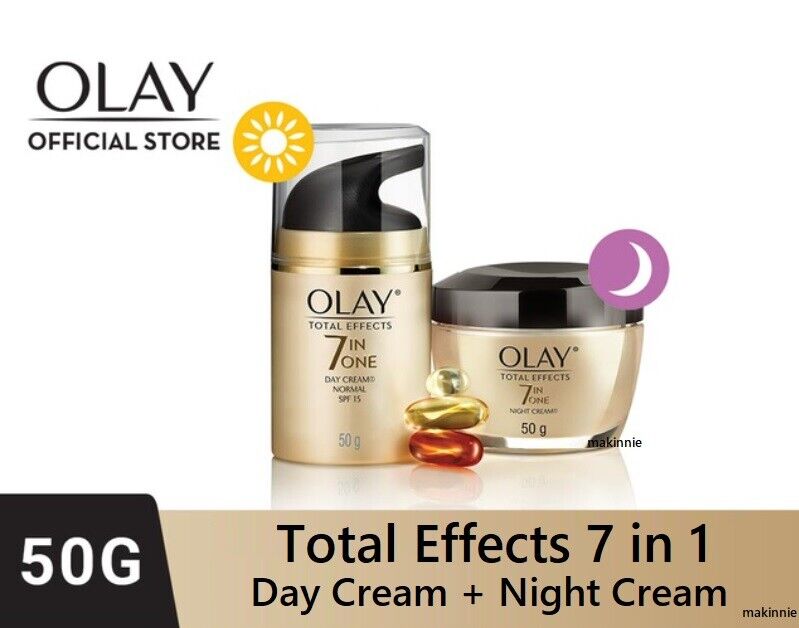 Olay Thailand Total Effects 7 in 1 Day Night Tighten Plump skin Smooth younger
