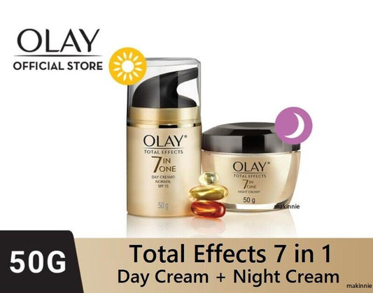 Olay Thailand Total Effects 7 in 1 Day Night Tighten Plump skin Smooth younger