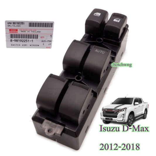 Switch Mirror Control Isuzu Power Window D-Max Hi-Lander V-Cross 4x4 2012-2018