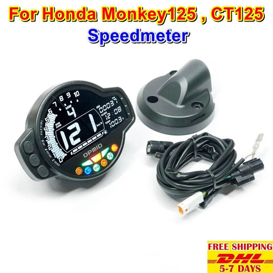 S9 Speedmeter Gauges Honda Ct125 Monkey125 Meter Hunter Trail Motorcycle OPMID