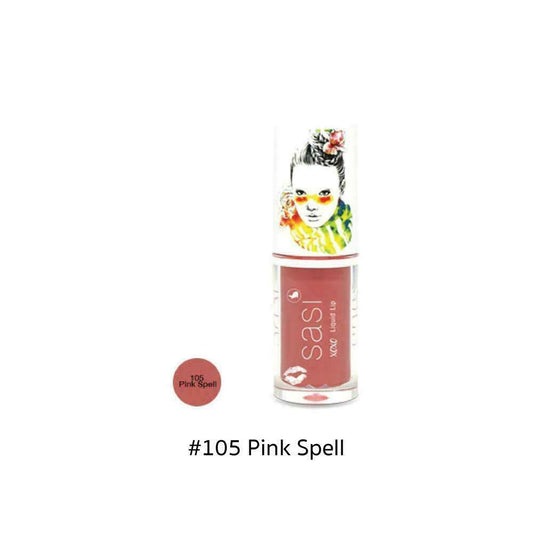 sasi XOXO Liquid Lip # 105 Pink Spell 3 g or 0.1 oz Liquid lipstick matte