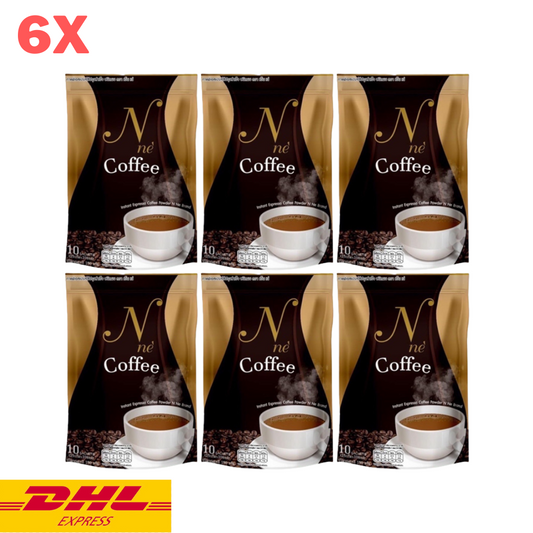 6x N Ne Coffee Instant Espresso Mix Weight Control Hunger Slimming Sugar-free