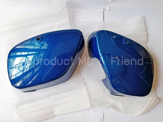 Suzuki FR80 FR80N FR80X Frame Side Cover LH+RH - Blue
