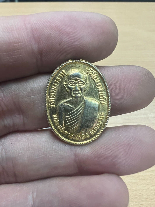 Wat Kom Naram Phetchaburi Buddha Religion Charm LP Monk Amulet Treasure Ornament