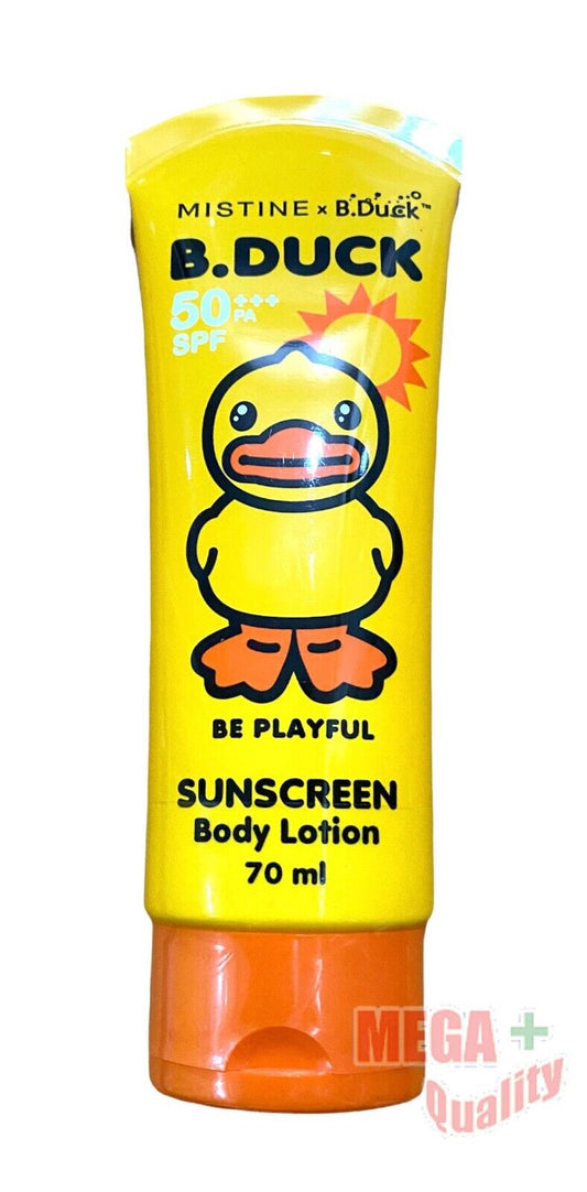 Mistine B.Duck Sunscreen Facial Care SPF 50 PA+++ UVA And UVB Water-based 70 ml.