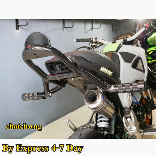 New Round Bar With Step Plate Stunt Parts Subcage For Honda Grom (Fits : 14-20)