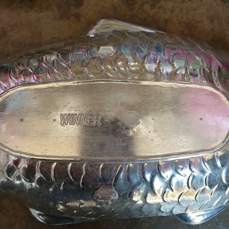 Shabu Hot Pot Fish Shape Plate Tray Stove Top Aluminum Charcoal Restaurant Thai