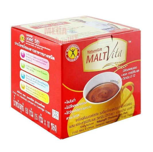 Nature Gift Chocolate MaltVita Instant Malt Extract Chocolate Flavour 1box 10bag