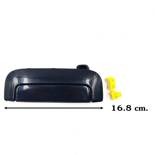 Rear Tailgate Handle Gloss Black 1 PC For Mitsubishi L200 Triton Pickup 2015-18