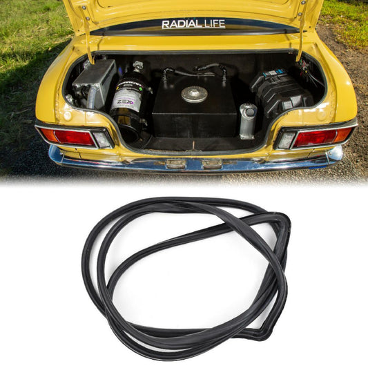 Rear Trunk Lid Rubber Seal For Toyota Corolla KE20 TE21 Sedan 2,4DR 1970-1974