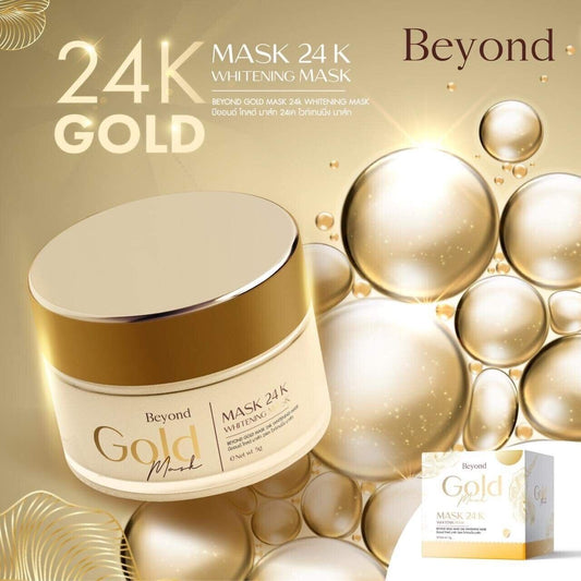 Beyond Gold 24K Whitening Mask Skin rejuvenation Brightening Reduce dark spots