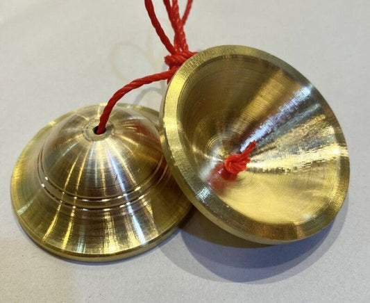 Rock Cymbals Brass Thai Instrument Standard Sounds Musical 2.5 inches