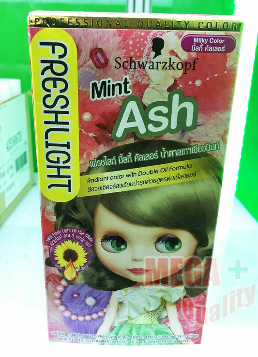 Schwarzkopf Blythe Freshlight Foam Milky Hair Dye Color Japan Trendy # Mint Ash