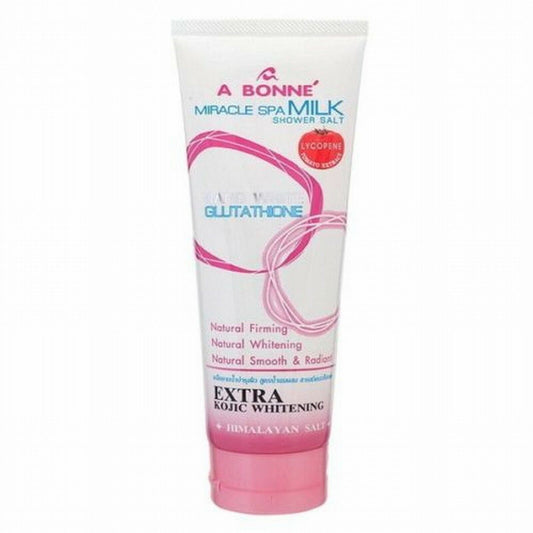350g A BONNE Miracle Spa Milk Shower Salt Nano White Glutathione Tomato Extract