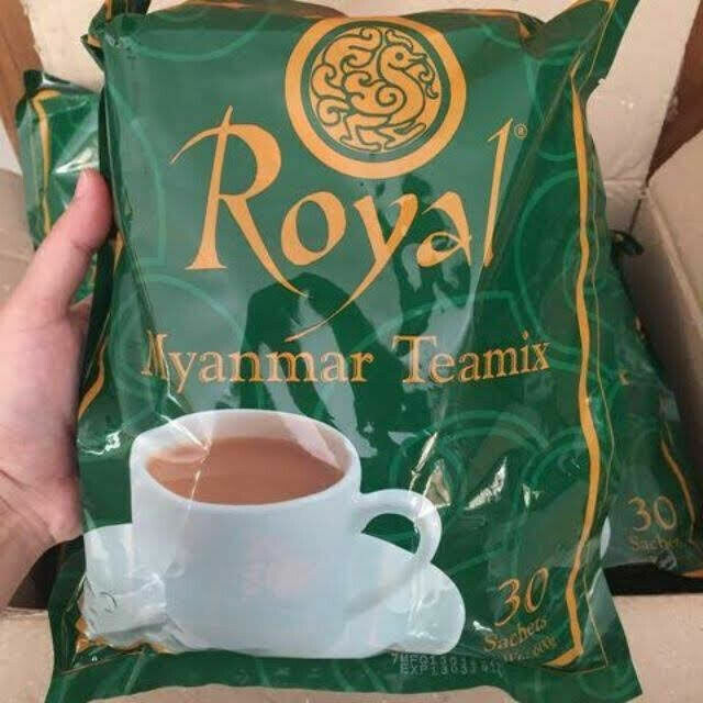 Burmese Teamix Royal Myanmar Tea Milk 3 In 1 instant 30 sachets