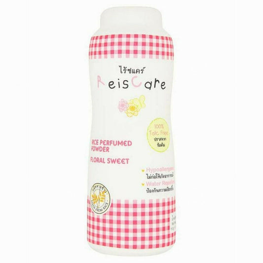 150g REISCARE Rice Baby Talcum Powder Hypoallergenic Perfumed Floral Bath Body