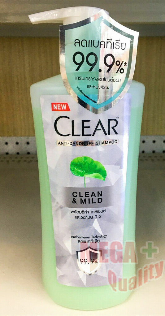 CLEAR Anti Dandruff Scalp Care Shampoo CLEAN AND MILD Antibac Power 480ml