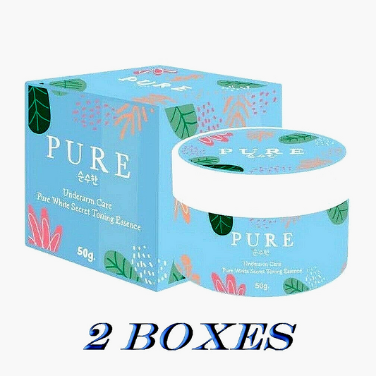 PURE UNDERARM CREAM 50g,Armpit White & smooth dark spots groin buttocks x2