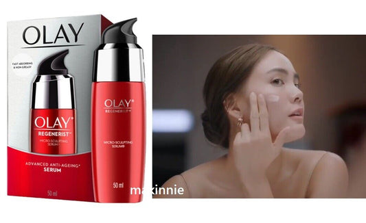 OLAY Regenerist Micro-Sculpting Serum add Moisture reduce wrinkles dry skin