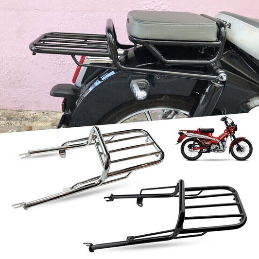 REAR LUGGAGE CARRIER RACK BAG BOX CARRY SUPPORT FOR HONDA CT125 TRAIL 2020-2023